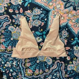 victoria’s secret pink sparkly bralette